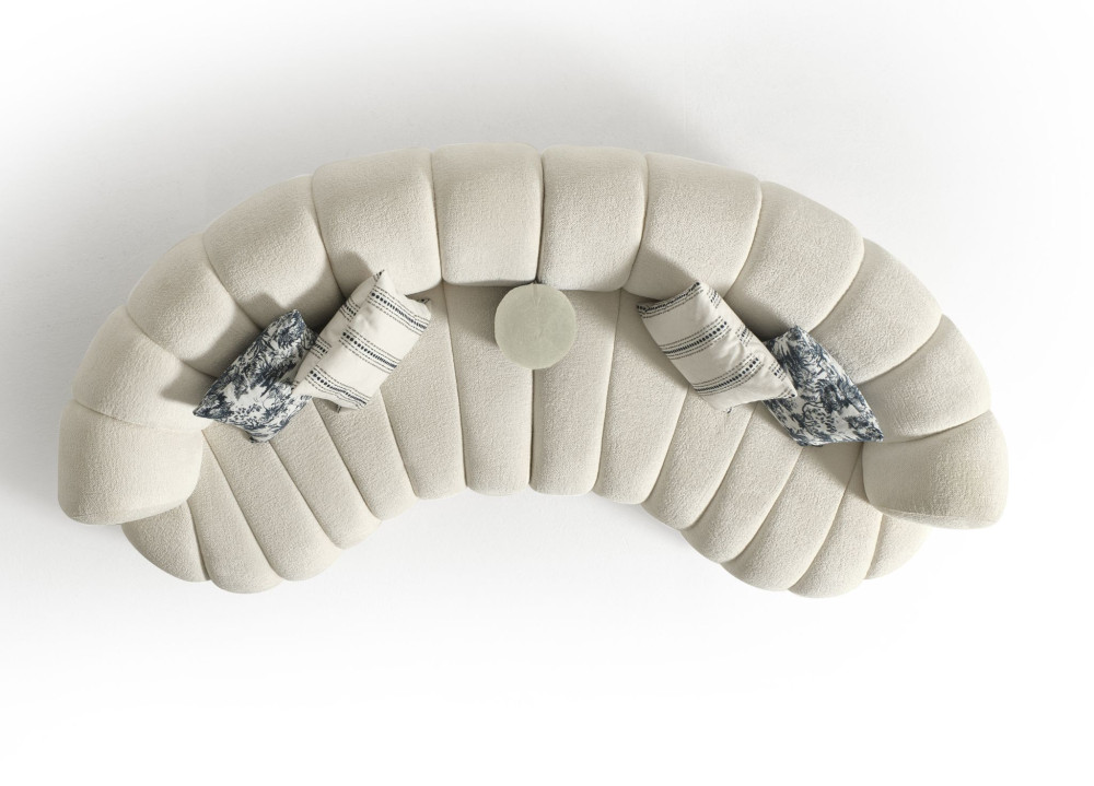 Rhodes Curved  Sofa 