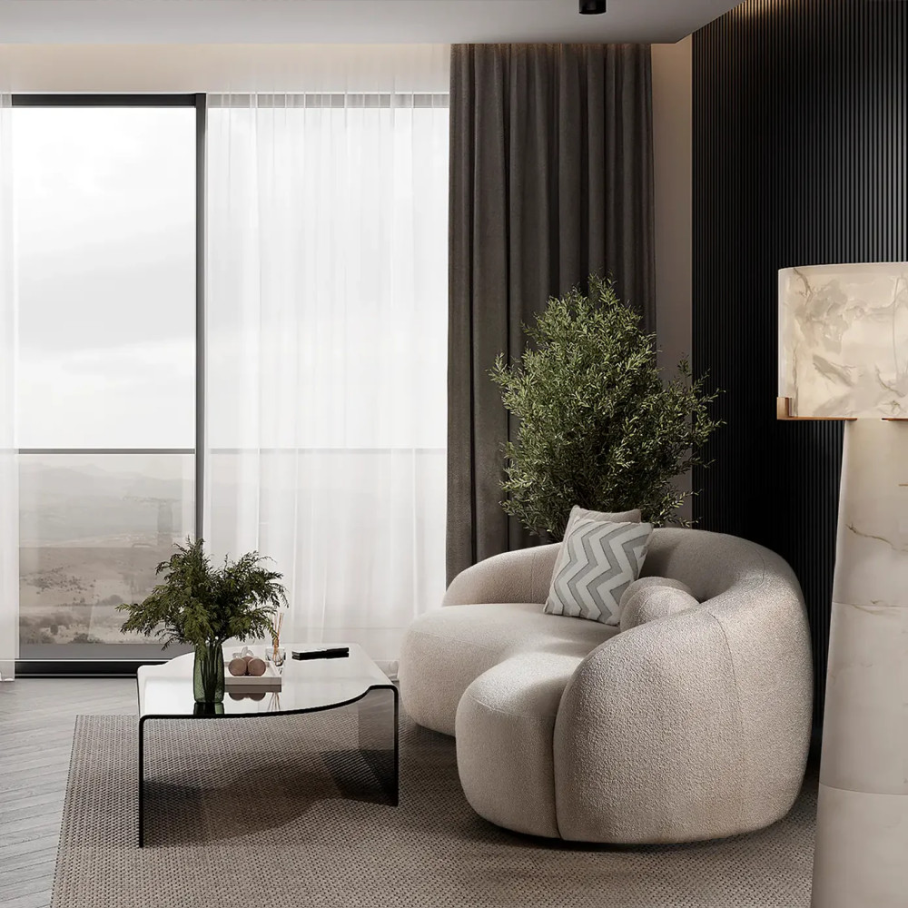 Teddy Curve Sofa