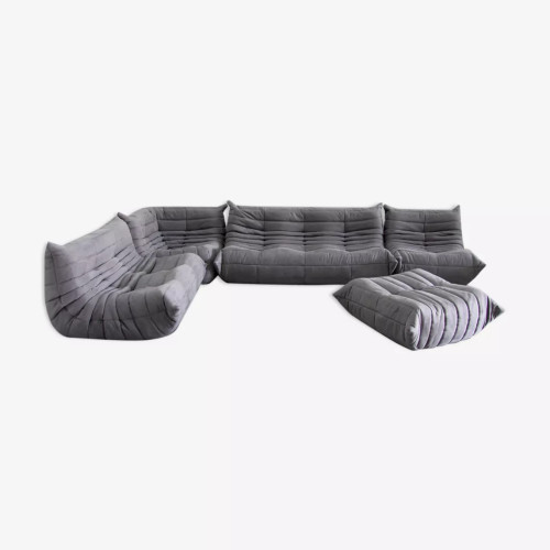 Grace Corner Set & Pouffe 